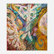 Philip Wofford, Manichee, 1987, oil on canvas