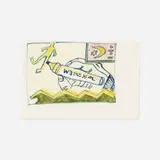 Robert Combas, Amar dessine un bonhomme!, 1982, ink on paper