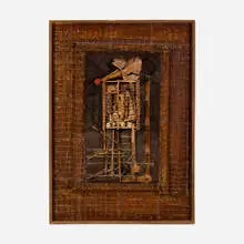 Louis Pons, Eloge di La Liberté, 1974, wood construction