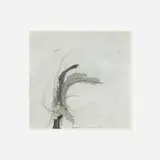Wes Mills, Sitting and Waiting, 1994, pencil, gesso and powder pigment on paper