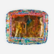 Thomas Lanigan-Schmidt, Harmonies and Sympathies, 1986-1997, aluminum foil try, pipe cleaners, plastic wrap, staples, and other mixed media