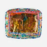 Thomas Lanigan-Schmidt, Harmonies and Sympathies, 1986-1997, aluminum foil try, pipe cleaners, plastic wrap, staples, and other mixed media
