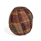 woven pine needle basket by Fran Karynek-Prince and Neil Prince, sold Apr 2021