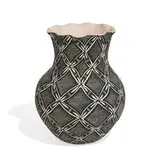 Torivio & Acoma, vase with undulating rim