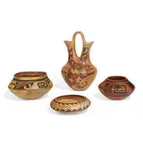 Hopi Pueblo, pottery examples, four