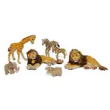Steiff, stuffed African animals, group of seven, Germany
