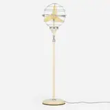 San Giorgio, Zodiaco standing fan, c. 1955, enameled steel and aluminum, chrome-plated steel, plastic