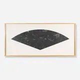 Black Curve by Ellsworth Kelly, 1988, lithograph on paper, sold Apr 2012