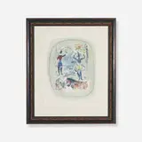Marc Chagall, Le Cirque à l'Étoile, 1965, lithograph on paper