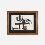 Joan Miró, untitled from the Barcelona Series, 1972-1973, color aquatint and drypoint etching
