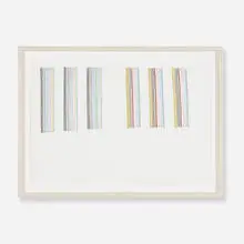 Gene Davis, untitled, 1981, ink on paper