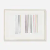 Gene Davis, untitled, 1981, ink on paper