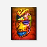 Ed Paschke, No Fumare, Por Favore, 1997, Vintage PHS Cologram, with light box