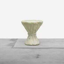 John Dickinson, Rope table, model 111-j, c. 1970, painted plaster