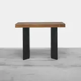 console, model 5008 by Paul Theodore Frankl, c. 1948, lacquered cork, lacquered oak, sold Apr 2012