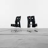 Gaetano Pesce, Greene Street chairs, pair