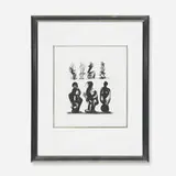 Henry Moore, Seated Figures and Ideas for Sculpture, 1973, lithograph on paper