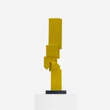 Sebas, Goes, 1986, enameled steel