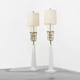 Tommi Parzinger, floor lamps, pair
