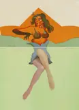 Allen Jones, Untitled, b.1937) LIFE CLASS E Lithograph printed in colours