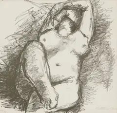 Anthony Caro, Untitled, 1924-2013) NUDE Lithograph