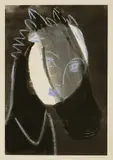 Sonia Lawson, Untitled, b.1934) GIRL DREAMING OF PONY Lithograph printed in colours