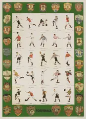 Untitled by Peter Blake, b.1932) F IS FOR FOOTBALL Screenprint in colours, sold Apr 2019