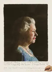 Untitled by Peter Blake, b.1932) QUEEN Screenprint in colours, sold Apr 2019