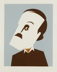 Noma Bar, Untitled, b.1973) JOHN CLEESE Screenprint in colours