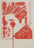 Pure Evil, Untitled, b.1968) ELVIS PRESLEY Screenprint in red