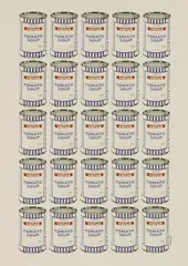 Untitled by Banksy, b.1974) SOUP CANS POSTER Offset lithograph printed in colours, sold Apr 2019