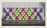 Maya Hayuk, Untitled, b.1969) CHEM TRAILS NYC Giclée print in colours