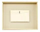 Pejac, Untitled, b.1977) LOVE LETTER Mixed media on custom made envelope from Paper Arches 250 gr