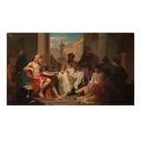 Ecole française, Le retour de Pâris à Troie, oil on canvas