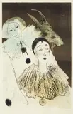 Jean Leon Jansen, Untitled Prints, n.d., Two lithographs in colors on wove paper, each signed in pencil and numbered 83/100 and 74/100 respectively