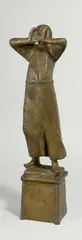 Der Rufer by Gerhard Marcks, 1967, Bronze mit goldbrauner Patina. Höhe: 61,5 cm (24 ¼ in.), sold Jun 2016
