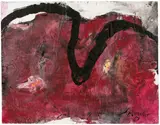 Emil Schumacher, G-4/1967, 1967, Gouache und Tuschpinsel auf Bütten