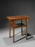 Qing-Dynastie Chinesisch, Kleine Anrichte – Hongsuanzhimu Pingtouan, Um 1700, Hongmu-Holz
