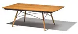 Charles and Ray Eames, Custom dowel leg coffee table, Custom for John Tigrett c. 1952
