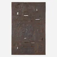 Julius Schmidt, Untitled, 1962, iron relief