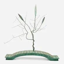 James Surls, On The Bridge I, 1996, bronze