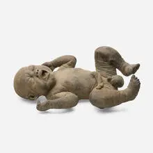 James Croak, Dirt Baby, 2000, cast dirt