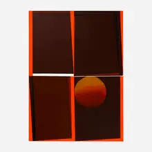 Garth Weiser, Drawing #7, 2008, acrylic and gouache on paper