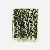 Stuart Arends, Drawing with 22 24's, 1993, watercolor, graphite on paper
