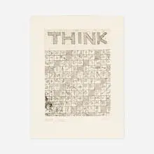 William Copley, Untitled from The International Avant-Garde (volume I), 1962, etching