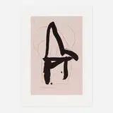 Beau Geste IV from the Beau Geste suite by Robert Motherwell, 1989, lithograph in colors on Georges Duchêne paper, sold Mar 2021