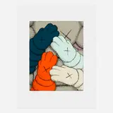 Kaws, Urge 7, 2020, screenprint in colors