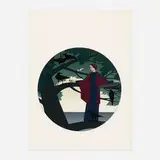 Will Barnet, Ariadne from the American Portfolio, 1980, lithograph in colors