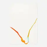 Helen Frankenthaler, What Red Lines Can Do, 1970, screenprint in colors on Arches handmade paper