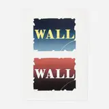 Robert Indiana, Wall: Two Stone, 1990, lithograph in colors on BFK Rives